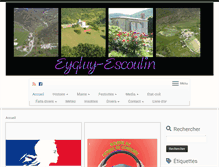 Tablet Screenshot of eygluy-escoulin.fr